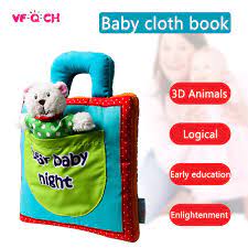 Custom quiet book for toddler, busy baby book, montessori activity educational toy, sensory soft toy for the development of the baby. Funny Soft Baby Quiet Cloth Book Infant Bear Night 3d Activity Book Newborn Baby Toys Early Educational Toy Books For Kids Baby Rattles Mobiles Aliexpress