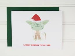 Star Wars Christmas Card Yoda Christmas Cards Holiday Card Personalized Hipster Christmas Star Wars Christmas Cards Hipster Christmas Card Star Wars Cards