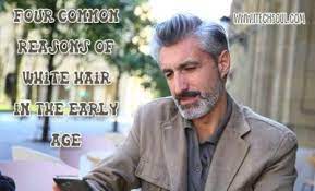 If hair follicles fail to produce sufficient melanin through the pigment cells, the discoloration will take you should be aware of various factors that lead to early age hair whitening. Four Common Reasons Of White Hair In The Early Age Itechsoul