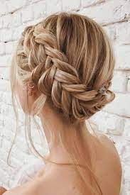 Braided Prom Updo Side Braids For Long Hair Long Thin Hair Braids For Long Hair