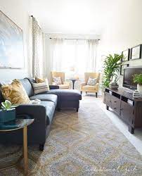Furnished Shelter Family Room Centsational Style Long Living Room Narrow Living Room Rectangle Living Room