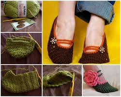 So cute we had to share, but also because she tested what people liked best: Diy Crochet Mary Jane Slippers With Free Pattern Video