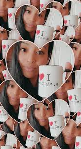 Poe says "hand the coffee over and nobody gets hurt" in her daily photobomb  lol have a great day all!!