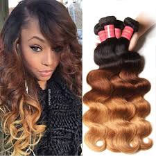 For dark blond hair, try a light blond. Amazon Com Sunber 10a Ombre Body Wave Hair 3 Bundles Ombre Human Hair Body Wave Hair Brazilian Remy Hair Body Wave 100 Human Hair Extensions 3 Tone 1b 4 27 Color 16 18 20 Beauty