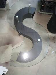 Of course, your home's interior style will dictate whether you should choose a modern coffee table or a rustic coffee table. Seradala S Shaped Glass Coffee Table Classifieds For Jobs Rentals Cars Furniture And Free Stuff