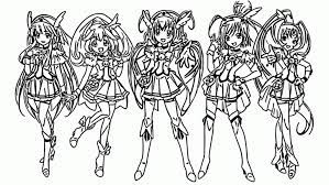It features some of your favorite girls from the popular cartoon glitter force, so hurry up to join them in getting started with the glitter force. Pin On Movies And Tv Show Coloring Pages