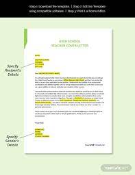 Writing a great medical receptionist cover letter is an important step in getting hired at a new job, but it can be hard to know what to include and how to please do not hesitate to contact me for further information. High School Teacher Cover Letter Template Free Pdf Google Docs Word Apple Pages Template Net Cover Letter Template Free Cover Letter Cover Letter Template