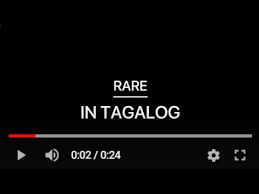 Nevertheless there are also names of genuine malay origin in use, and for many arabic/islamic names there are variants specific to regions where people speak malay. Rare In Tagalog Rare Meaning In Tagalog Definition Youtube