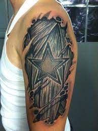 Pin By Will Defore On Dallas Cowboys Tattoo Cowboy Tattoos Dallas Cowboys Tattoo Star Tattoos