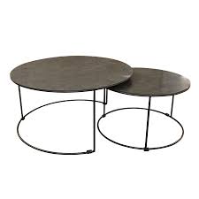 Leur design sobre vous permettra de les intégrer dans tous les types d'intérieur. Tables Basses Gigognes Avec Plateaux En Pierre Bleue Mineral Miroirs Interior S