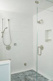Carstin standard shower base installa tion instructions standard shower base installation method wall stud 112 underlayment 3/8. 75 Beautiful White Tile Bathroom With Blue Countertops Pictures Ideas July 2021 Houzz