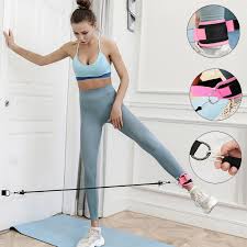 Anchored band decline chest press with resistance bands. Resistance Bands Yoga Fitness Band Rubber Loop Tube Bands Gym Door Anchor Hip Lifting Support Straps Ankle Straps With Buckle From Lilykang 6 41 Dhgate Com