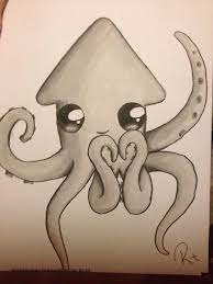 This tutorial is perfect for all art enthusiasts. Something Easy To Draw When Your Bored Bff Drawings Octopus Drawing Animal Drawings