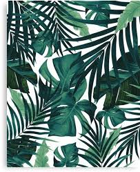 Tropical Jungle Leaves Pattern 1 Tropical Decor Art Canvas Prints By Anitabellajantz Redbubble Art Prints Poster Prints Leaf Pattern