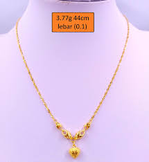 Emas korea rantai leher with p end 5 7 2020 7 15 pm myt sumber www.lelong.com.my. Utg Gold Kedai Emas Online Rantai Leher