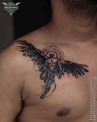 However, tattoos of angels can also take an entirely different meaning, such as rebellion, pain or suffering, when the tattoo design is of a warrior angel or the angel. 30 Angel Tattoo Design Ideas And The Meaning Behind Them Saved Tattoo