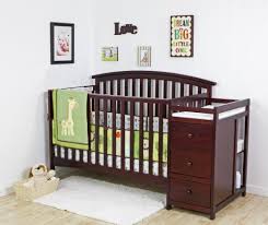 Amazon Com Dream On Me Niko 5 In 1 Convertible Crib With Changer Cherry Cribs And Changer Baby Baby Toddler Bed Cribs Convertible Crib
