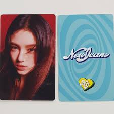 NewJeans Daniel Straight Hair Limited Edition Photocard Rare Collectible