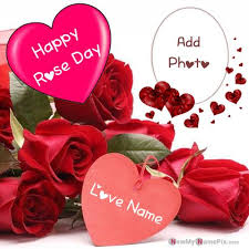 If you have good quality pics of demi rose, you can add them to forum. Special Your Name And Photo Happy Rose Day Romantic Picture