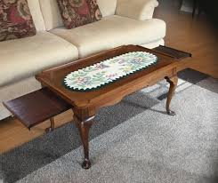 Natural finish, convenient foldaway design. Queen Anne Coffee Table Classifieds For Jobs Rentals Cars Furniture And Free Stuff