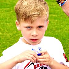 Griff's first season of football is in the books and he loved every minute  of it. It might be because they want 8-0 and won the championship, as this  kid is so