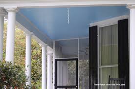 Whether to paint or stain is a matter of personal choice. Haint Blue Porch Paint Perfect For Any Porch