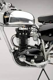 custom bsa 441 victor enduro replica 1967 by steve bright vintage wassel c15 seat a a aluminium swing arm bodge mumholland rear shock absorbe エンジン バイク 単車