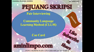 Dalam 157 skripsi sastra inggris terbaik, lengkap dan mudah dikerjakan ini teman teman bisa manfaatkan untuk memilih judul skripsi, menyusun proposal dan menyusun skripsi mudah. Judul Skripsi Bahsa Inggris Speaking Part 1 Peer Interviewing Cllm Cue Card Youtube