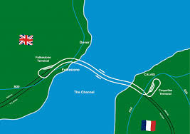Image result for sea tunnel between england and france