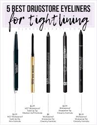 5 Best Drugstore Eyeliners For Tightlining Drugstore Eyeliner Best Drugstore Eyeliner Eyeliner Products