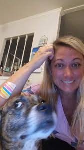 Made her take this today, even though she didn't want to 😂 This little gal  has brought more joy into my life the last 4 months than I ever thought  possible. I