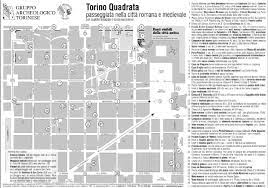 Un itinerario che si dipana nella storia e prende inizio dalla fondazione della città di augusta taurinorum, intorno al 25 a.c. Mappa Di Torino Quadrata Gat Gruppo Archeologico Torinese Download Scientific Diagram
