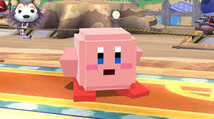 Snipeztheking converted this amazing skin pack to those who play Big Boss On Twitter This Minecraft Kirby Going Around Is From A Wii U Skin Mod Smfh