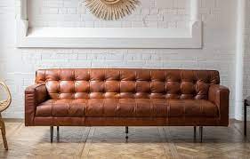 Jorden 3 Seater Leather Sofa Sienna Brown 3 Seater Leather Sofa Leather Sofa Upholster
