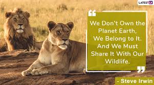 World wildlife day, geneva, switzerland. World Wildlife Day 2020 Quotes Thoughts On Wildlife Habitat And Its Conservation That Is Essential For Better Future Latestly