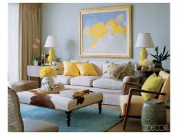 Subtle Splashes Blue And Yellow Living Room Small Living Room Decor Yellow Living Room