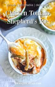 Chicken Tomato Shepherd S Pie Recipe An Oregon Cottage Recipe Recipes Shepherds Pie Food