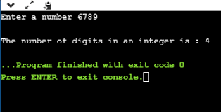 Count The Number Of Digits In C - Javatpoint