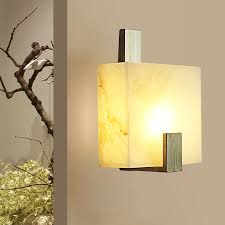 Single Head Square Wall Lamp Colonial Gold Black Marble Flush Mount Wall Light For Hall Takeluckhome Com