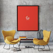 Drawing your interior wall plan. Elegant Poster Or Frame Interior Mockup Mockup Hunt