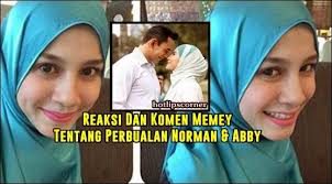 Terdahulu, norman mendirikan rumah tangga dengan abby pada tahun 2002 dan hasil. Memey Suhaiza Biodata