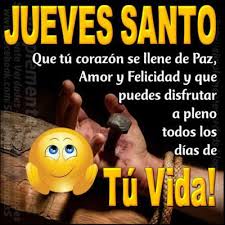 Que el señor te de un día de hermosas bendiciones en tu hogar y jornada de trabajo. Jueves Santo En Mexico 2021 Que Se Celebra Hoy 1 De Abril Frases Y Mensajes De Buenos Dias Para Facebook Y Otras Redes Sociales Feliz Jueves Santo Cdmx Estados Unidos Mexico Depor