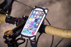 Bicycle phone holder for iphone samsung universal mobile cell bike handlebar clip stand gps mount. Review Btr Silicone Handlebar Mobile Phone Mount Road Cc