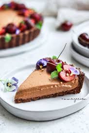 3 combine the flour, cocoa, agave nectar, and salt in a medium saucepan. Chocolate Cream Pie Vegan Gluten Free Refined Sugar Free Nm Meiyee Recipe Chocolate Cream Pie Vegan Desserts Vegan Sweets