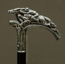 Canne En Argent Massif Turf Decor Antique Argent Massif La Canee