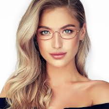 NOVIVON 4 Pack Reading Glasses for Women Metal Blue Light Blocking Computer  Oval Readers Anti Glare/Eye Strain Uv Filter (Mix 1, 1.0, Multiplier_x) :  Amazon.ca: Health & Personal Care