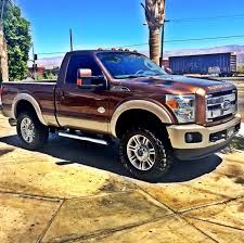 F 350 Super Duty King Ranch Fx4 Single Cab Diesel Trucks Ford Diesel Trucks Ford Trucks