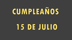 Según el departamento, el proceso de vacunación permite dar este paso en. Famosos Que Cumplen Anos El 15 De Julio Youtube