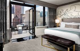 There is a full kitchen which includes kitchenware. Luxury Downtown Chicago Hotel Suites The Gwen Hotel