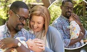 As if we weren't already obsessed with sterling and ryan's family, they turned the cuteness up a notch with matching blue outfits. Mandy Moore Fawns Over Her Sons As Co Star Sterling K Brown Cradles Her Newborn Baby Boy Gus Daily Mail Online